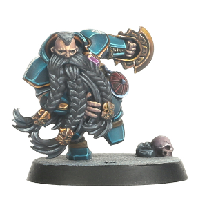 Dwarf from Blood Bowl by Games Workshop